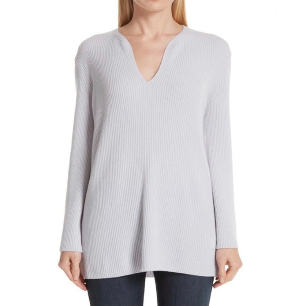 Lafayette 148 Cashmere Tunic Blue Sz XS